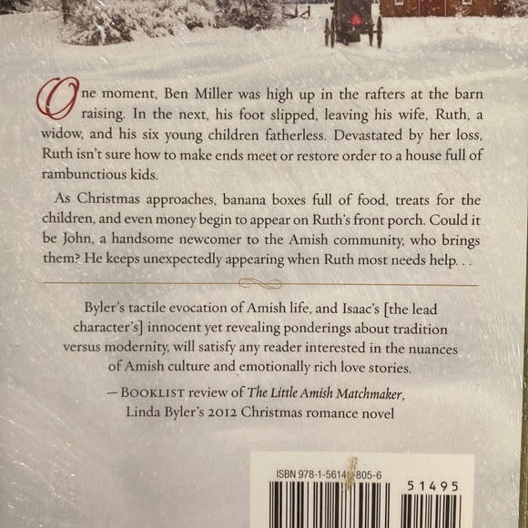 NWT The Christmas Visitor An Amish Romance by Linda Byler - Picture 3 of 4